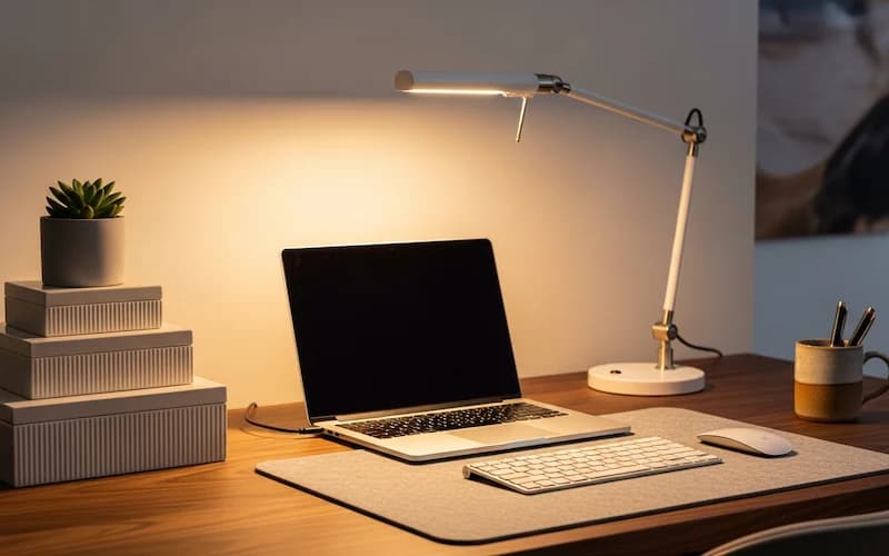 Arbeitsfunktion und Wohnlichkeit in Balance bringen - Ideen für ein Home Office Setup mit mehr Fokus und besserer Raumwirkung