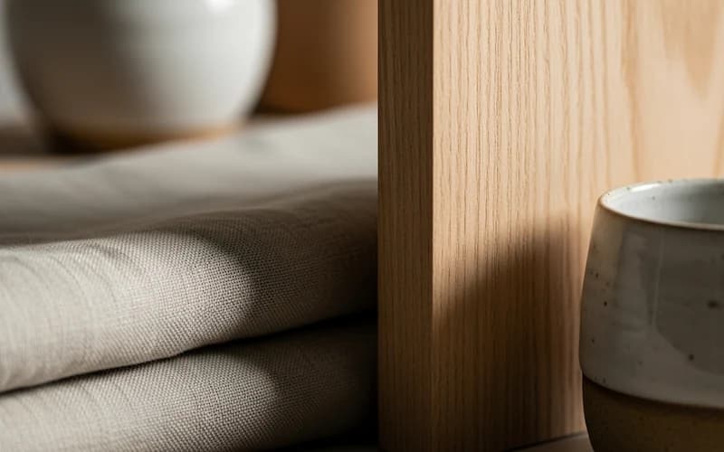 Mit Textur und Proportionen Kälte vermeiden - Tipps für minimalistische Einrichtung, die trotzdem warm und wohnlich wirkt