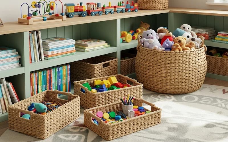 Aufräumen so einfach machen, dass es funktioniert - Kinderzimmer Stauraum Lösungen, die Aufräumen wirklich leichter machen